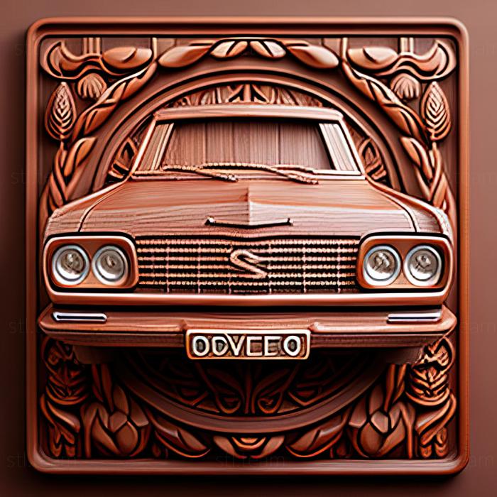 3D model Opel Rekord (STL)